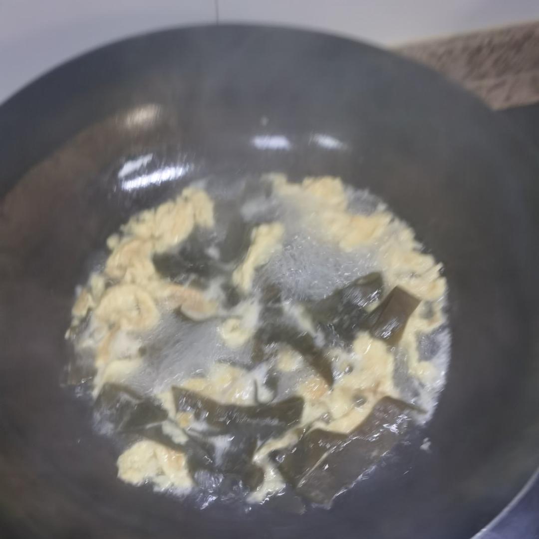 海带蛋花汤