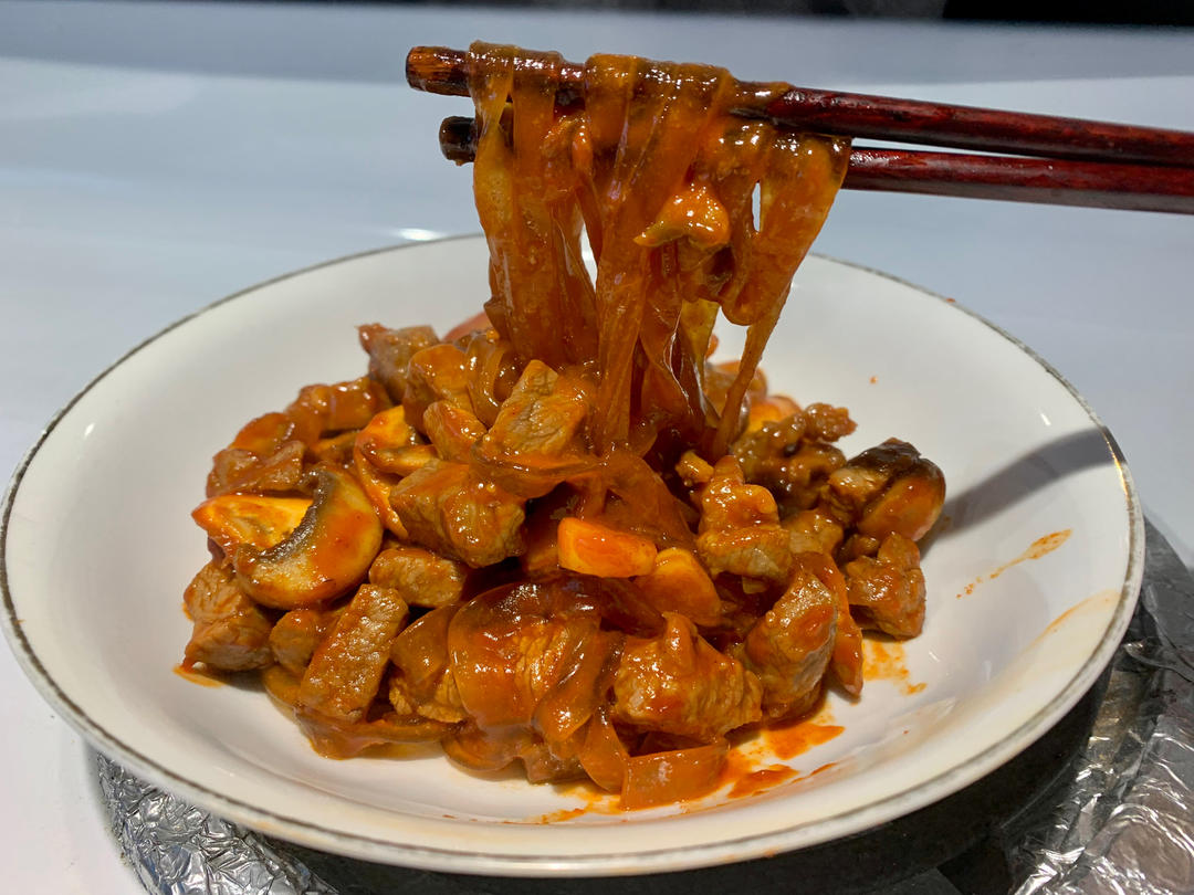 韩式辣酱炒牛肉