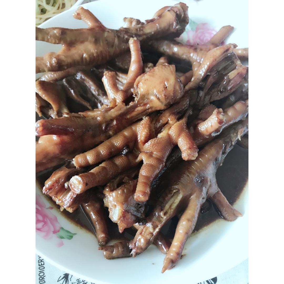 秘制红烧鸡爪