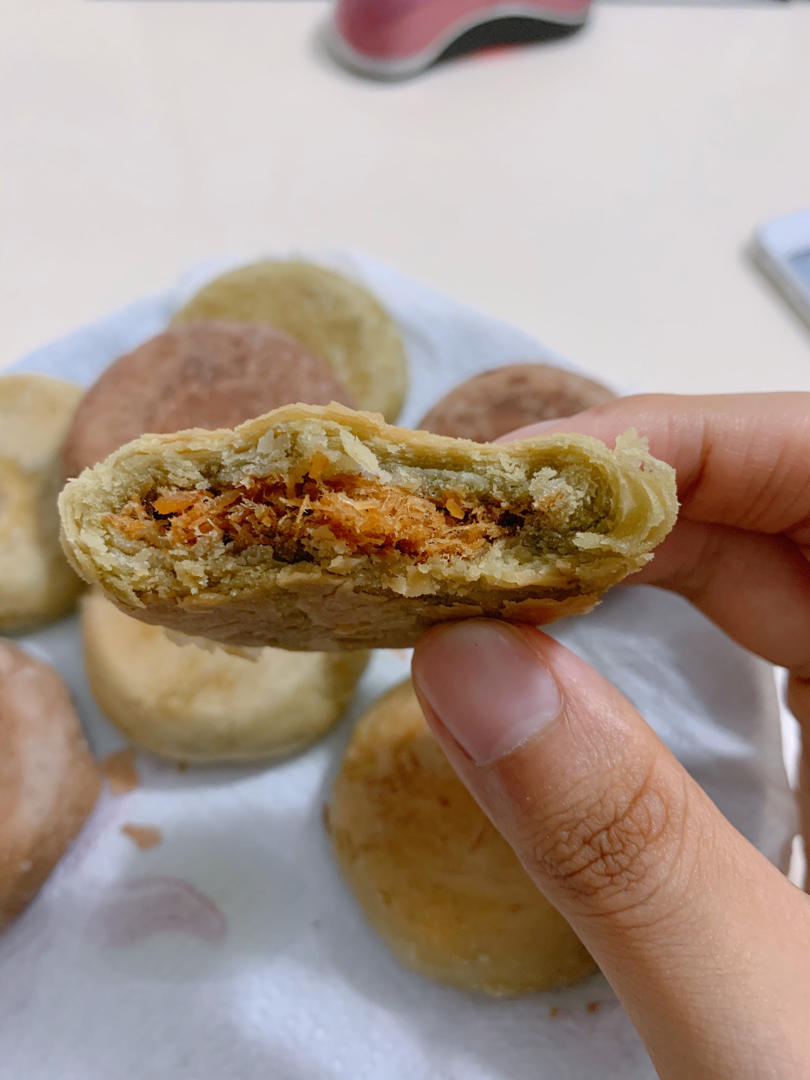 🌺中式酥皮点心，一口酥掉渣🍀