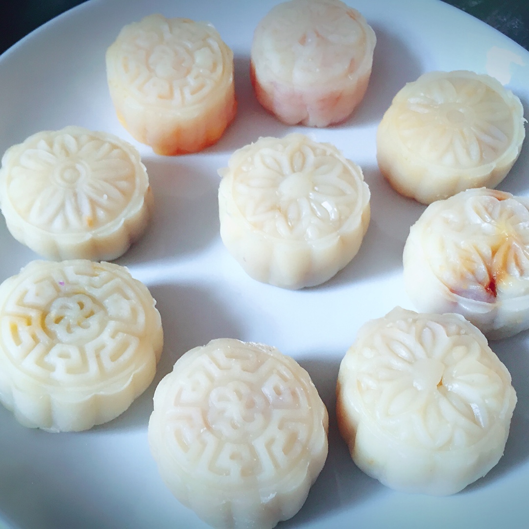 《Tinrry下午茶》冰皮月饼（奶黄馅）