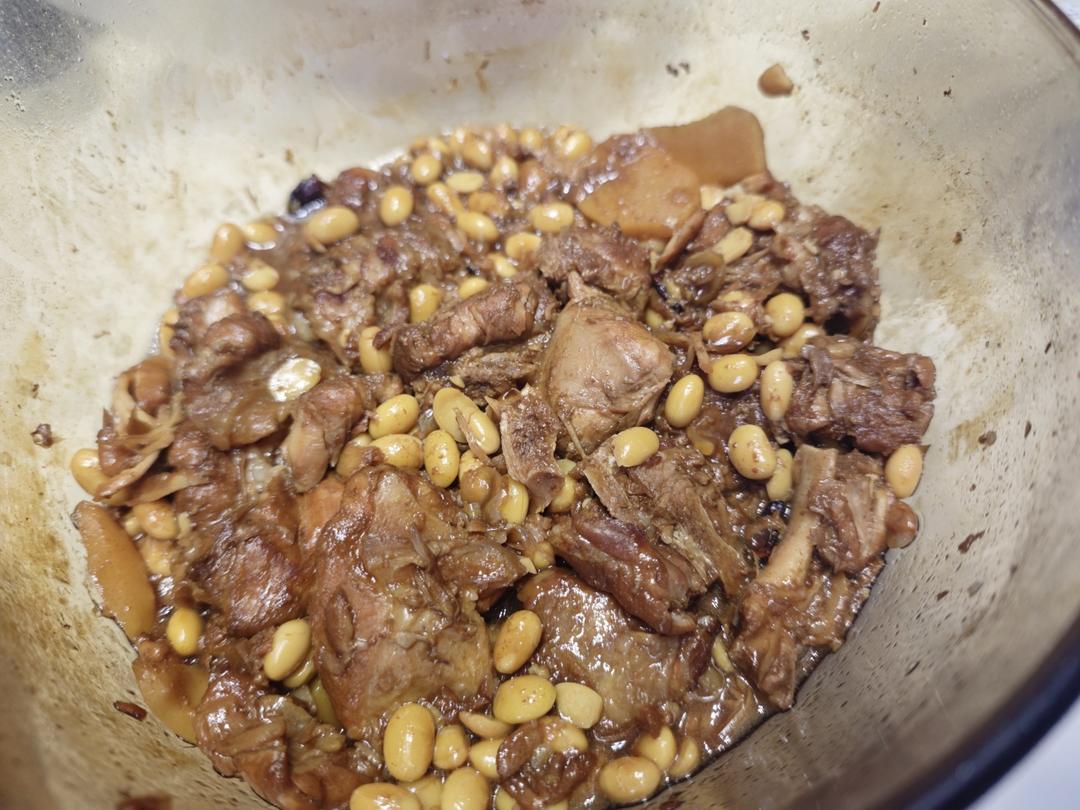 【黄豆炖猪蹄】高压锅（超详细食谱）