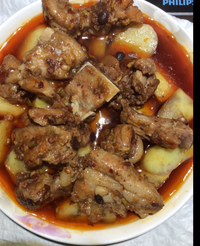 豉椒蒸土豆排骨