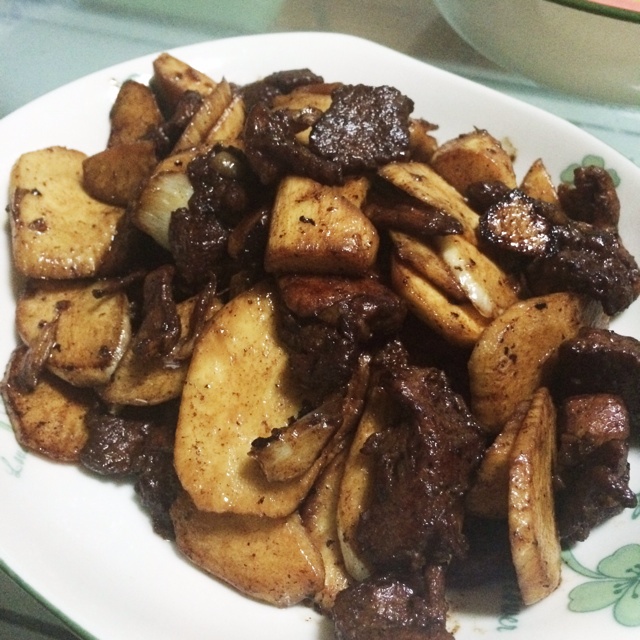 茭白炒肉
