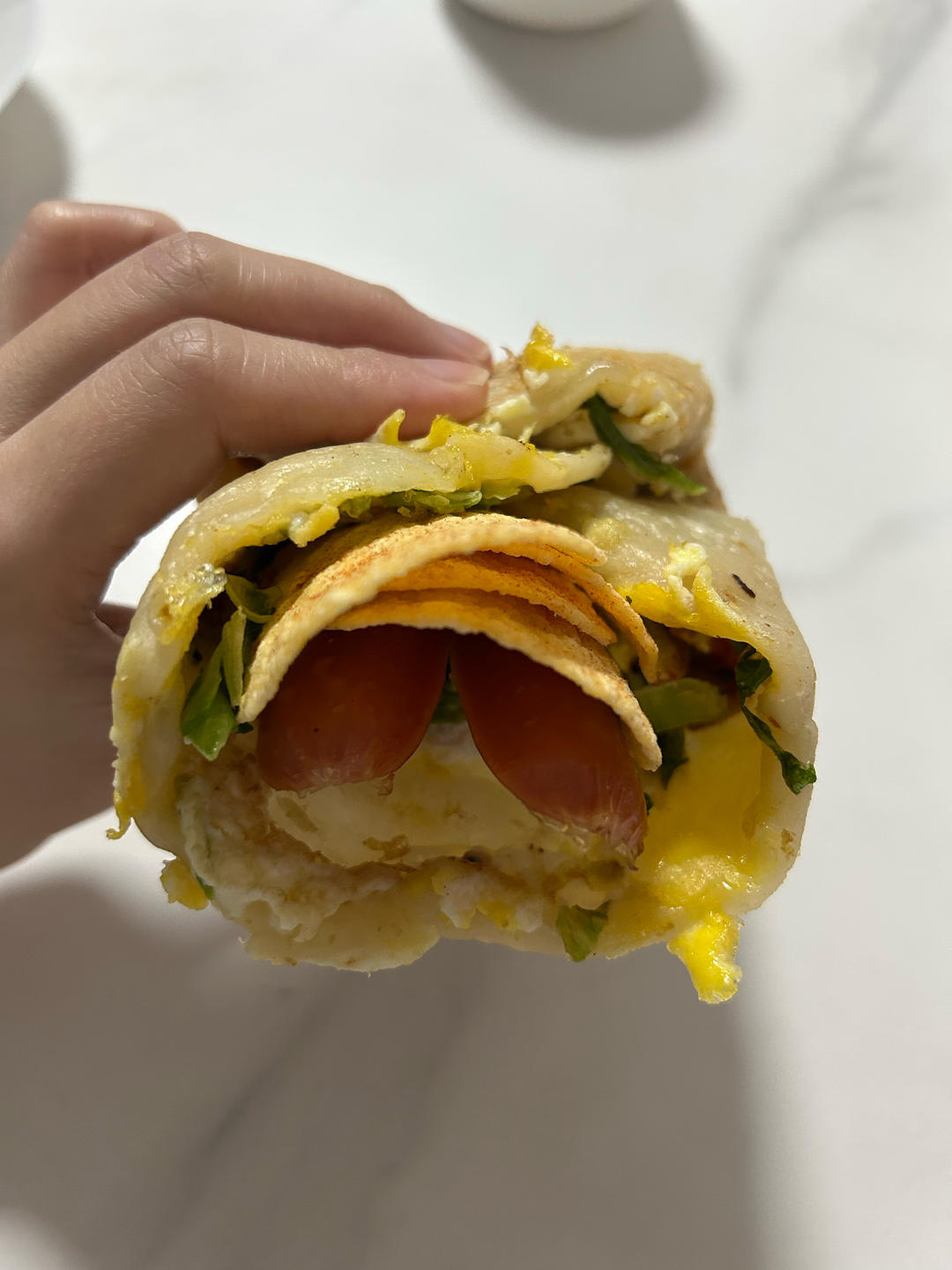 家庭版快手煎饼果子