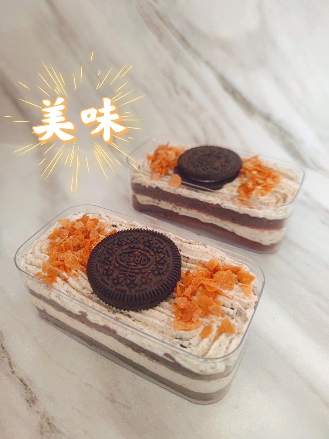 好吃到流泪的奥利奥咸奶油盒子蛋糕