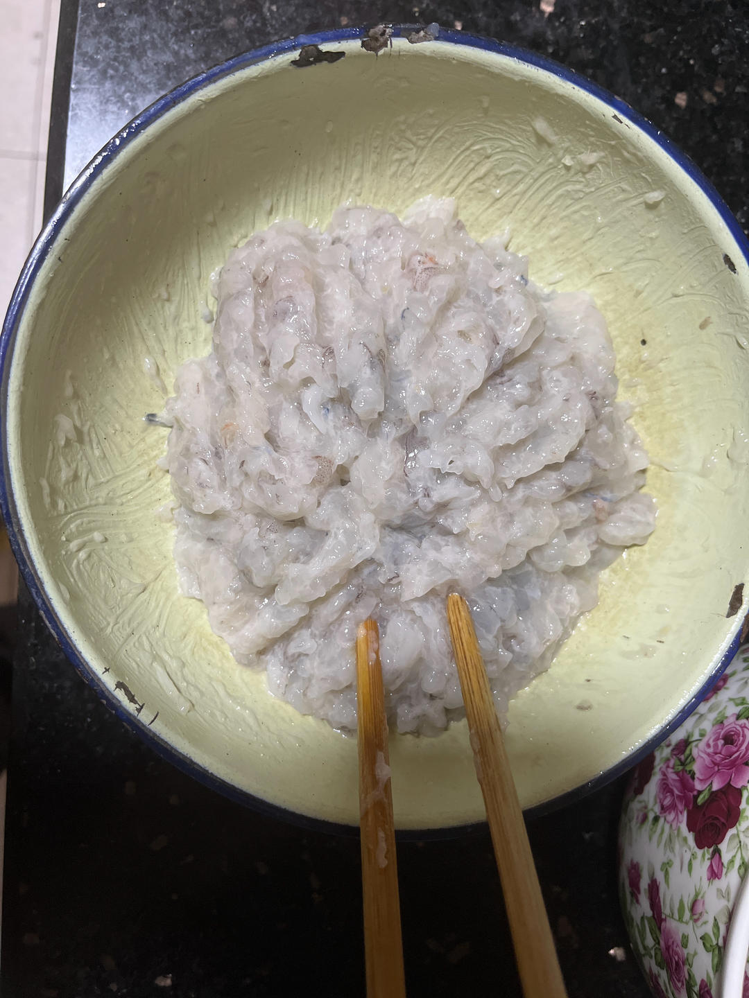 不加粉的Q弹虾滑