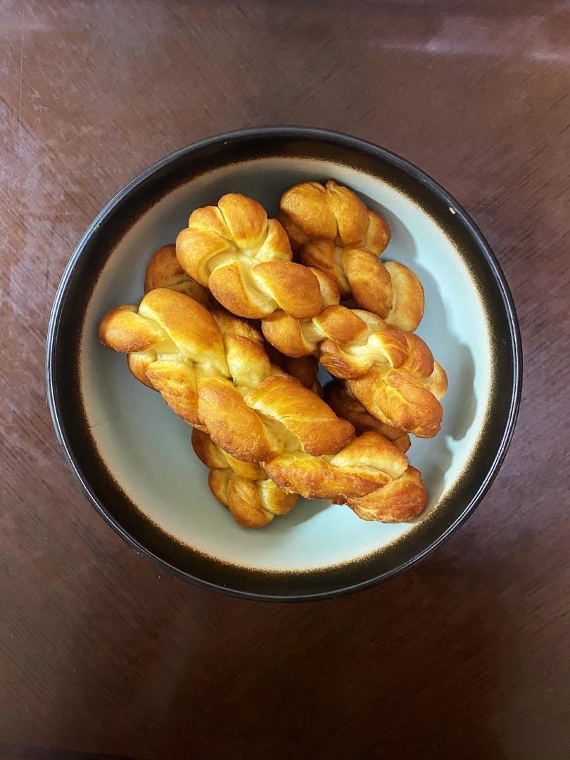 超级松软的奶香麻花