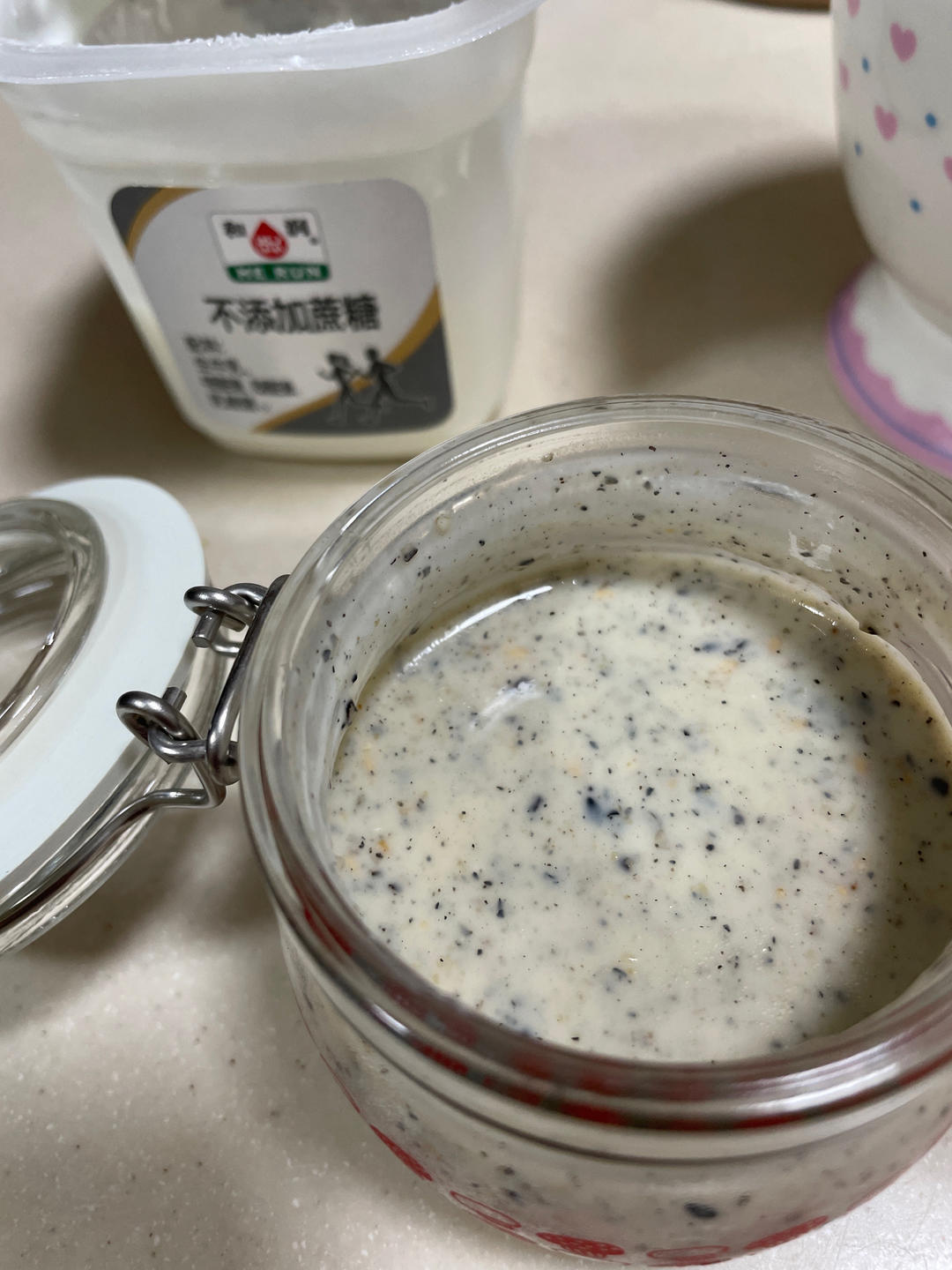 自制低卡焙煎芝麻酱