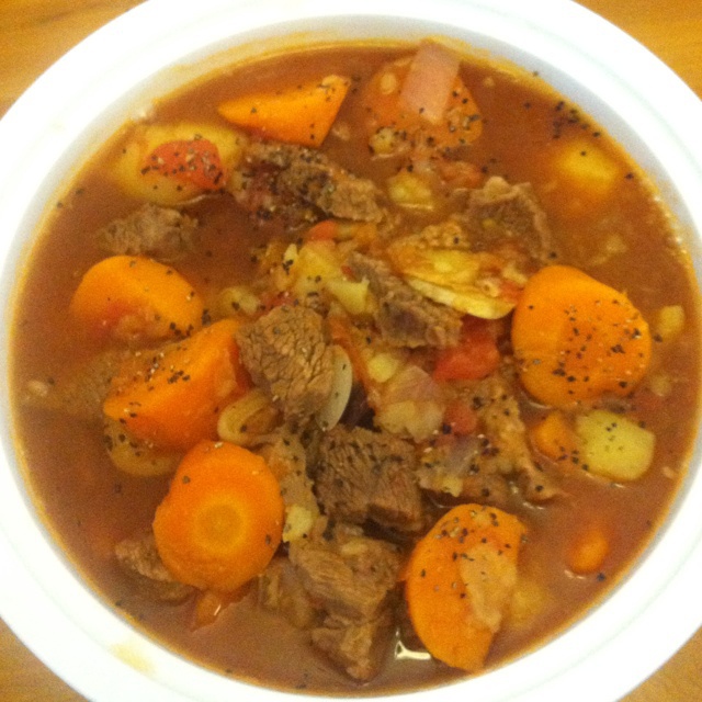 土豆番茄牛腩汤