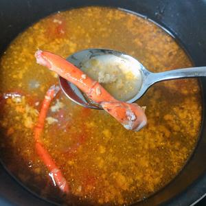 波龙2/2 龙虾汤泡饭『波龙汤泡饭』的做法 步骤7