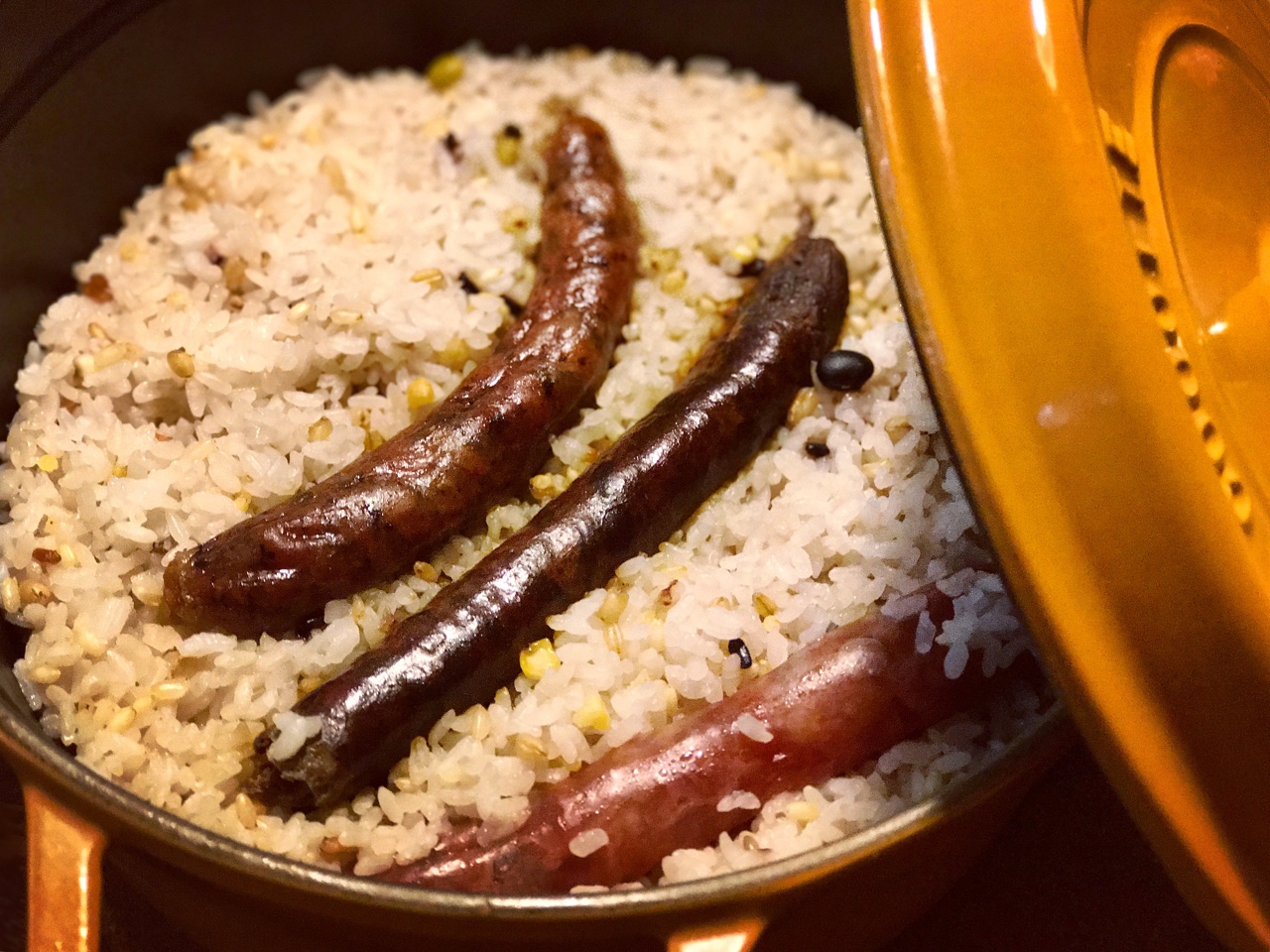 白米饭--铸铁锅/砂锅