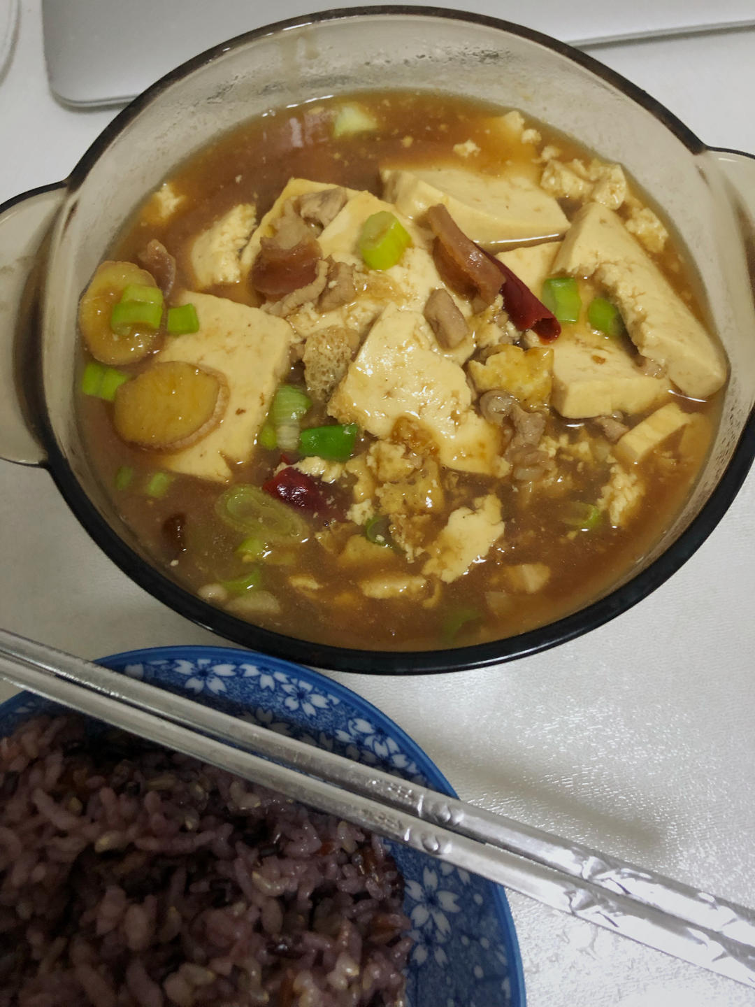 肉末嫩豆腐｜嫩滑口感爽口！这道快手菜超级下饭！！（减脂少油版）