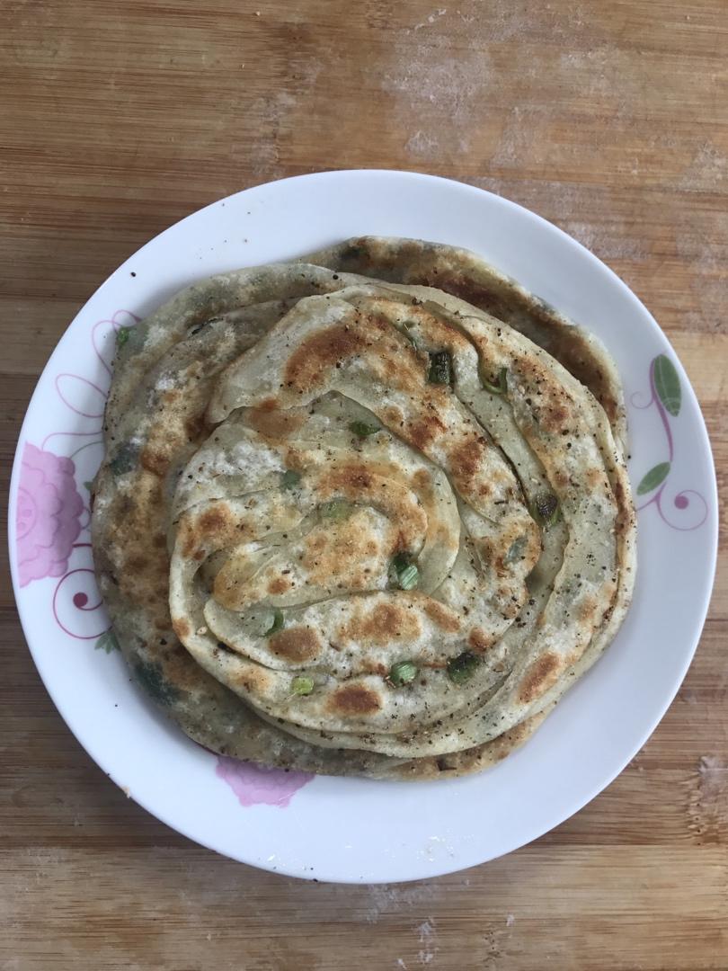 家常葱油饼
