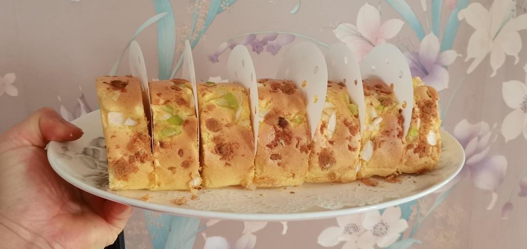🥞肉松糯米蛋糕卷