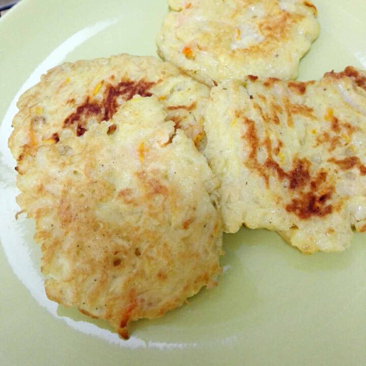 土豆胡萝卜丝煎饼