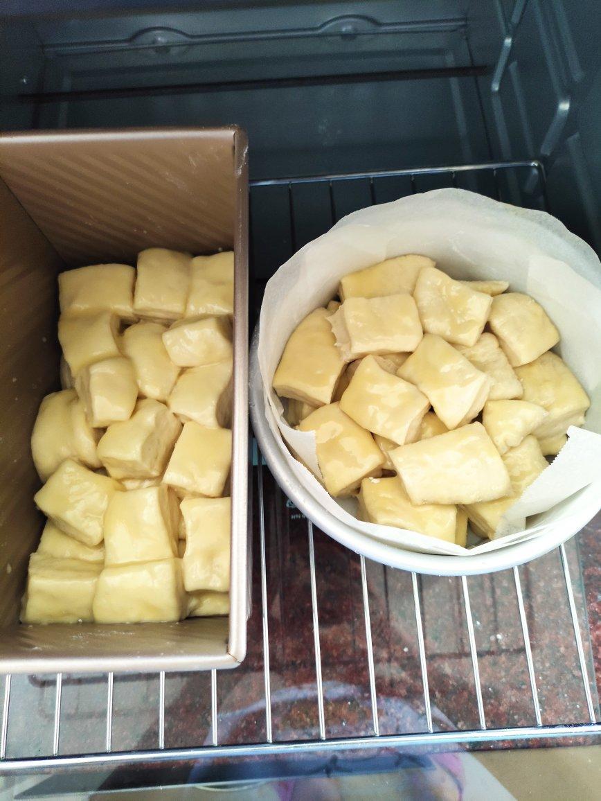 如云朵般柔软～日式炼乳手撕面包💯好吃到爆