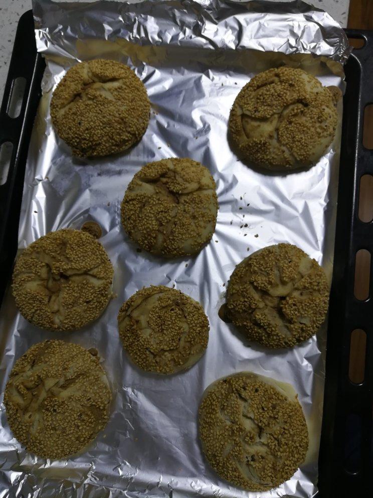 堂妈教你做麻酱烧饼