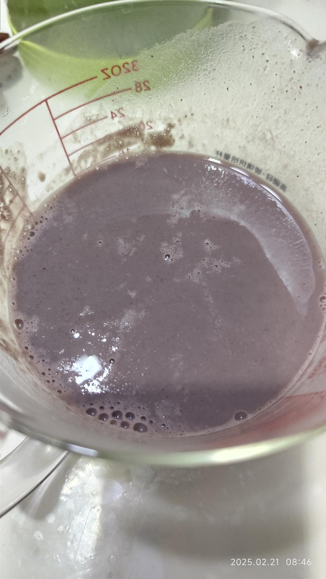破壁机早餐🥣打卡～第一杯：黑豆浆