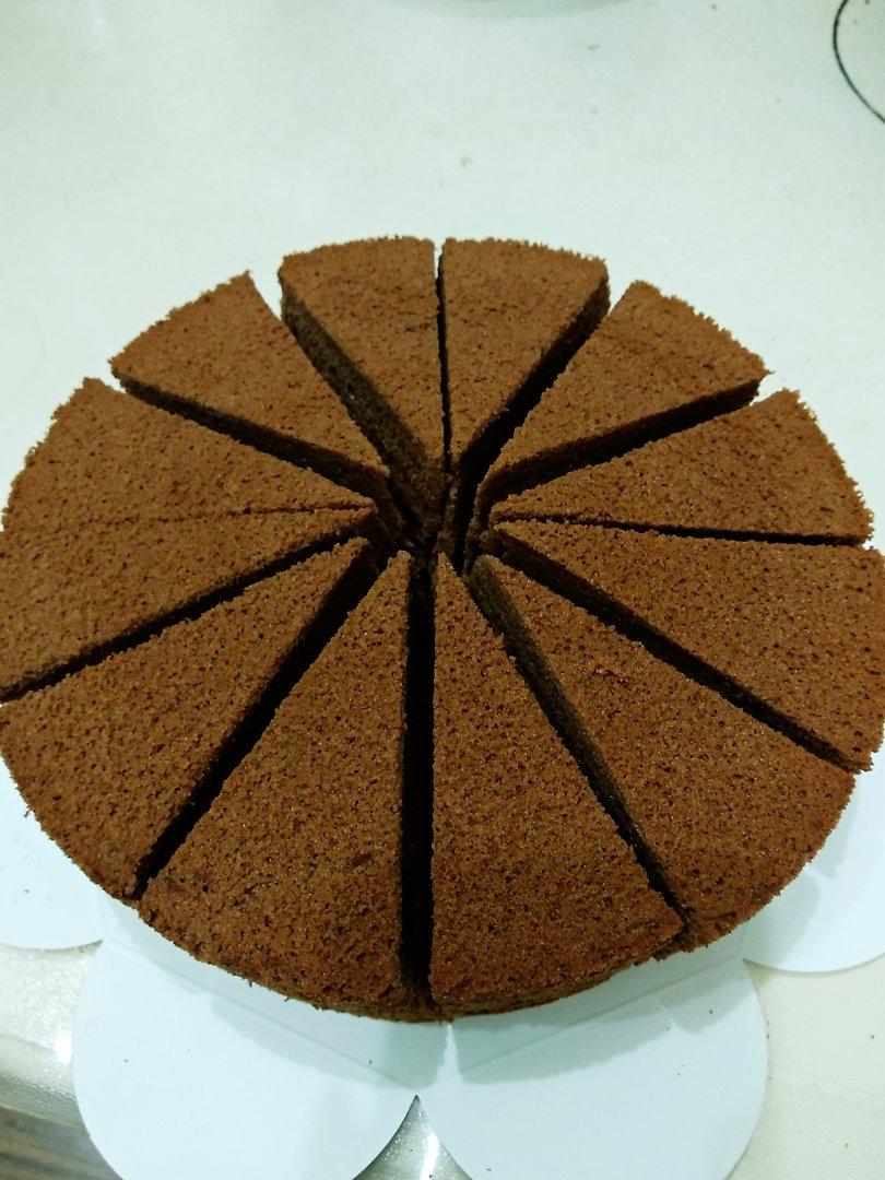 不消泡的巧克力戚风