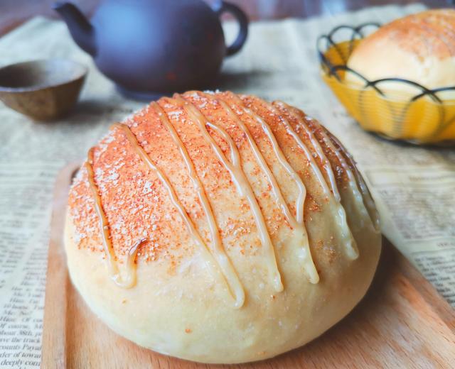 口感独特,Q弹软糯会拉丝的日式肉松麻薯面包的做法