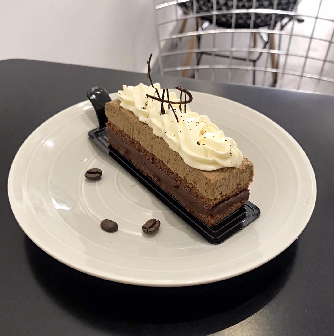 行止于晴15080186650做的卡布奇诺蛋糕cappuccino咖啡白巧克力慕斯配