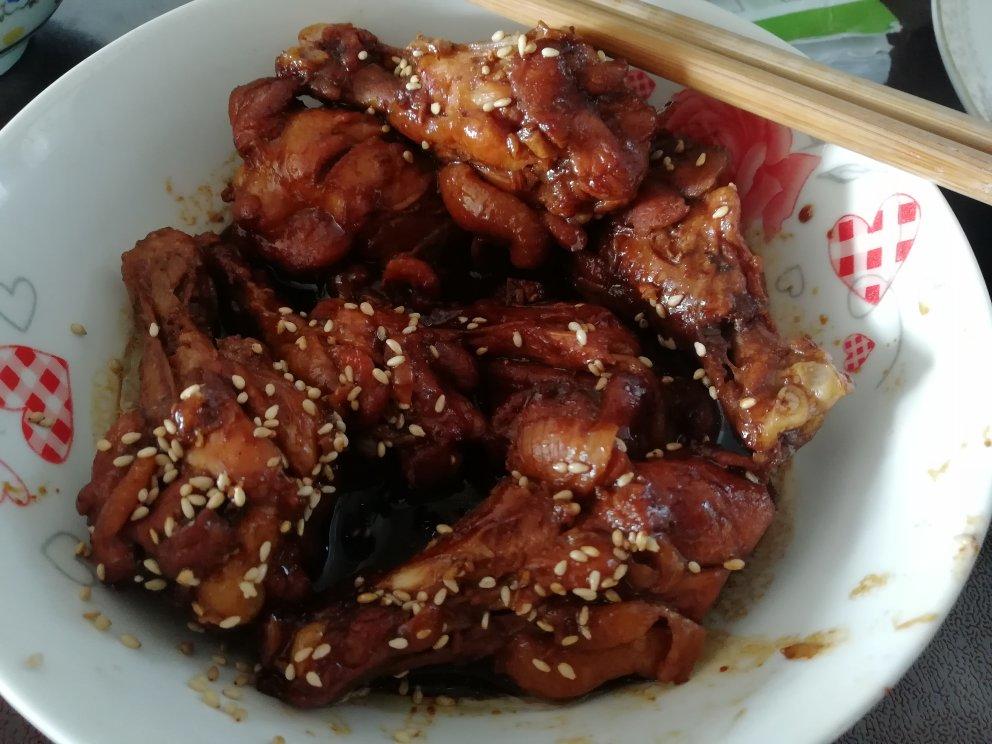 电饭煲|好吃舔手的蜜汁鸡腿