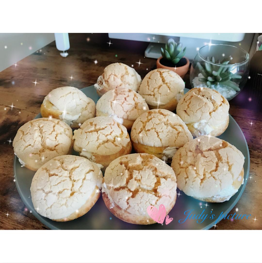 十分美味的酥皮泡芙