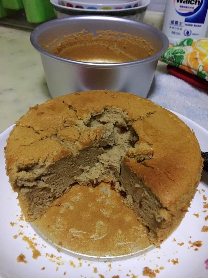 最简单材料的咖啡蛋糕