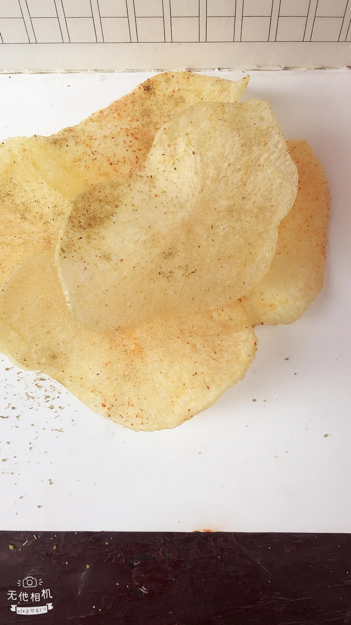 🔥焦香酥脆～自制薯片，嘎嘣脆秒杀膨化薯片