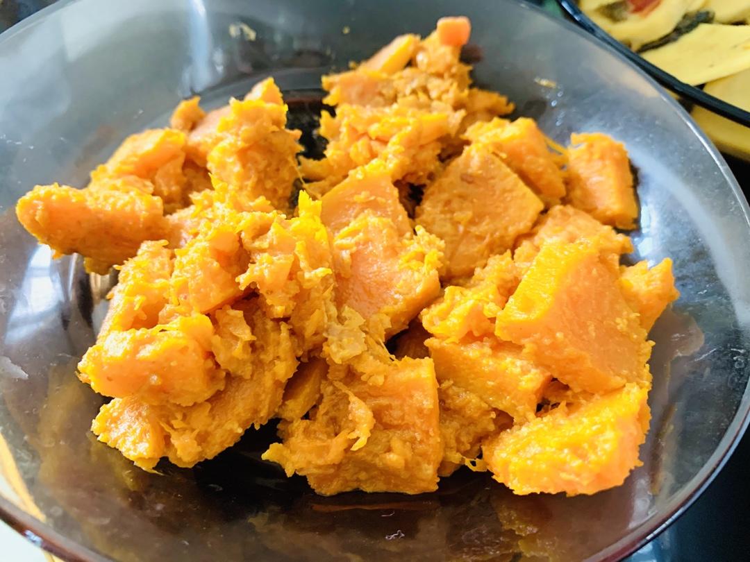 咸蛋黄炒南瓜