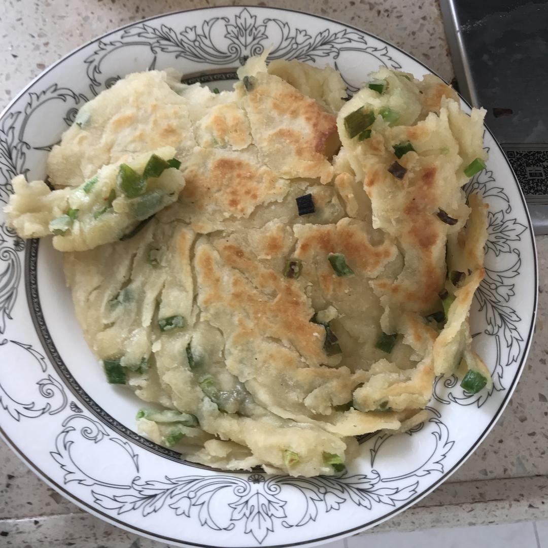 家常葱油饼