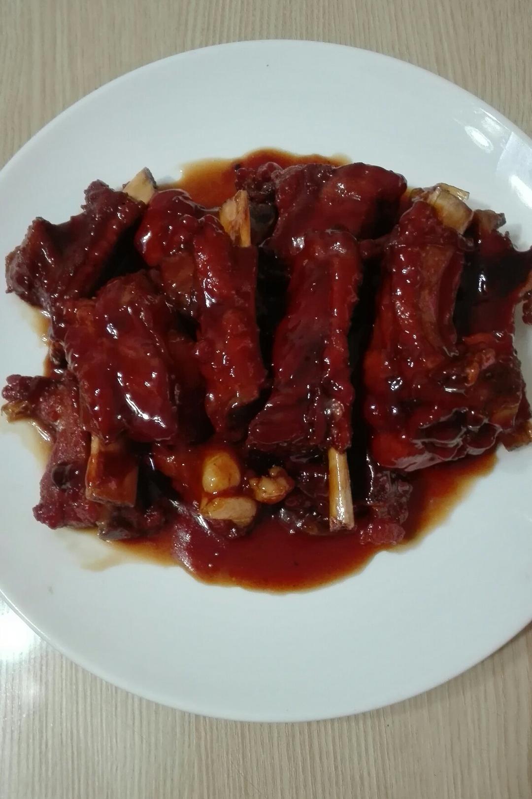 不用一滴酱油的糖醋排骨