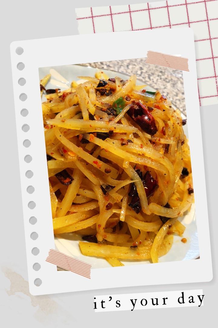 凉拌土豆丝