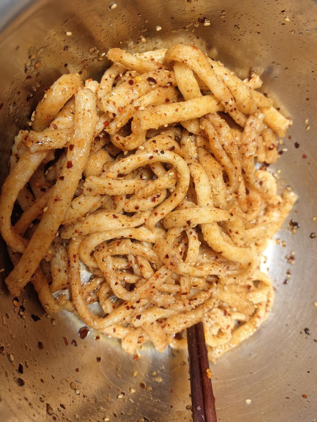 自制手工辣条㊙️学会直接出摊❗️