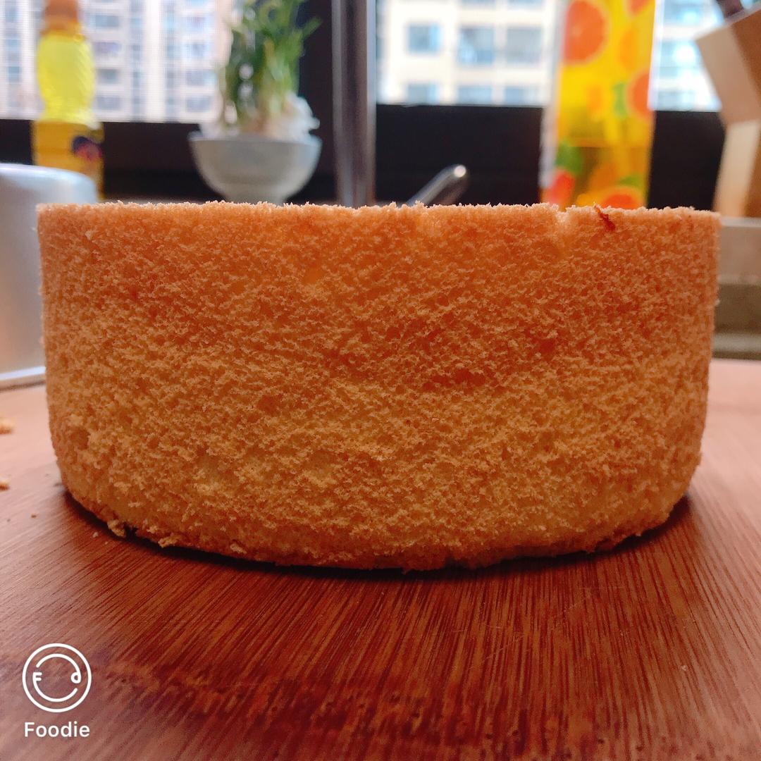 从未失败的8寸戚风蛋糕