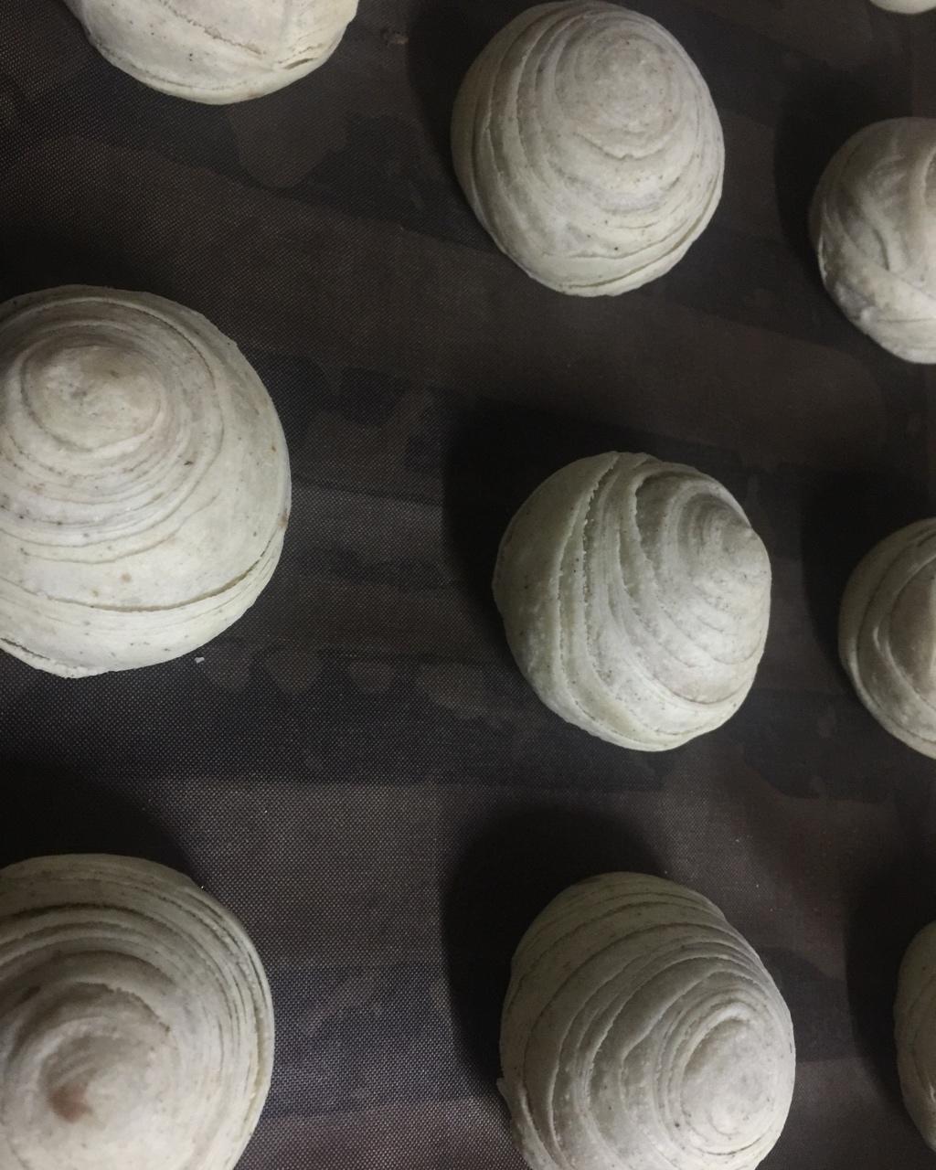 麻薯肉松蛋黄酥（少油少糖）