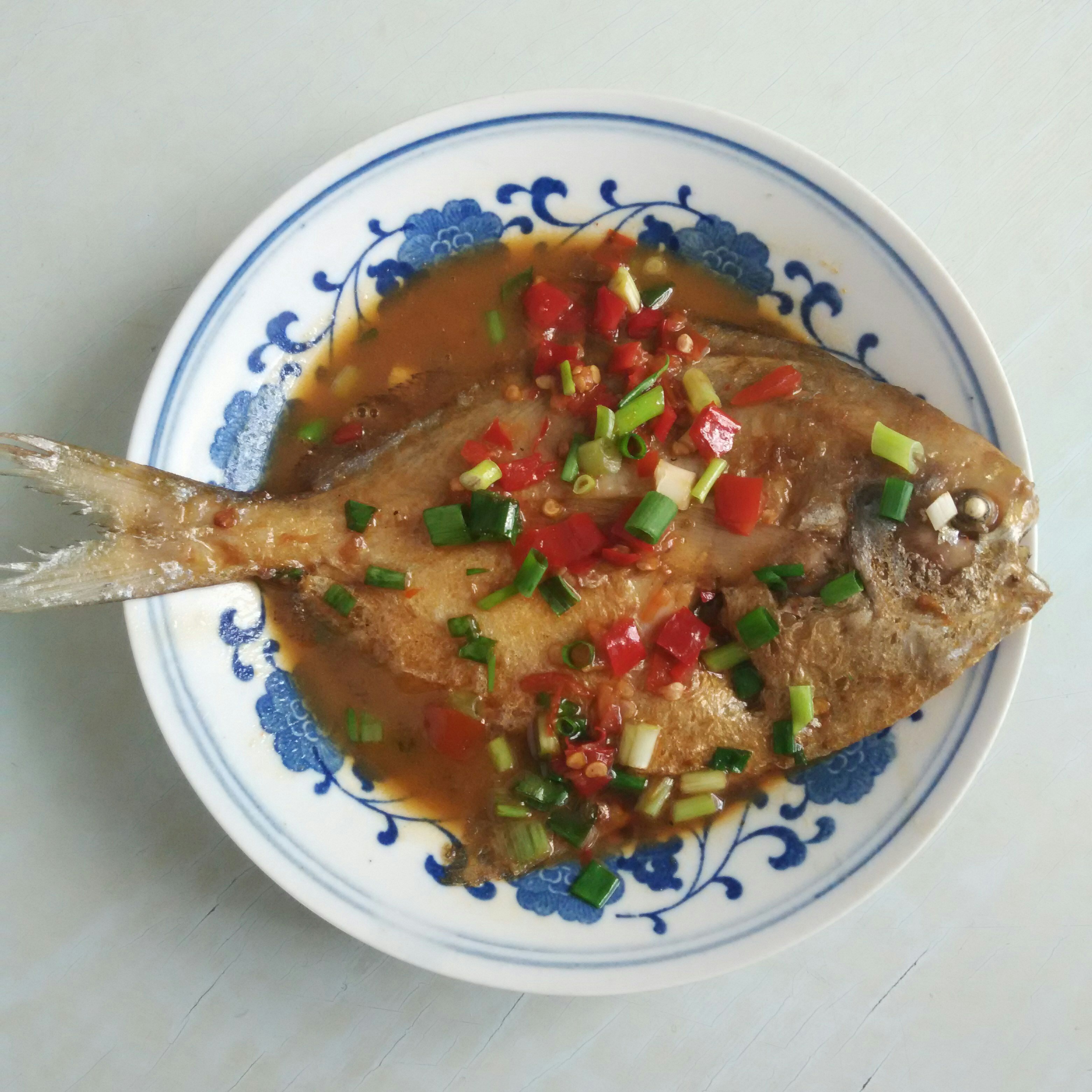 红烧鲳扁鱼