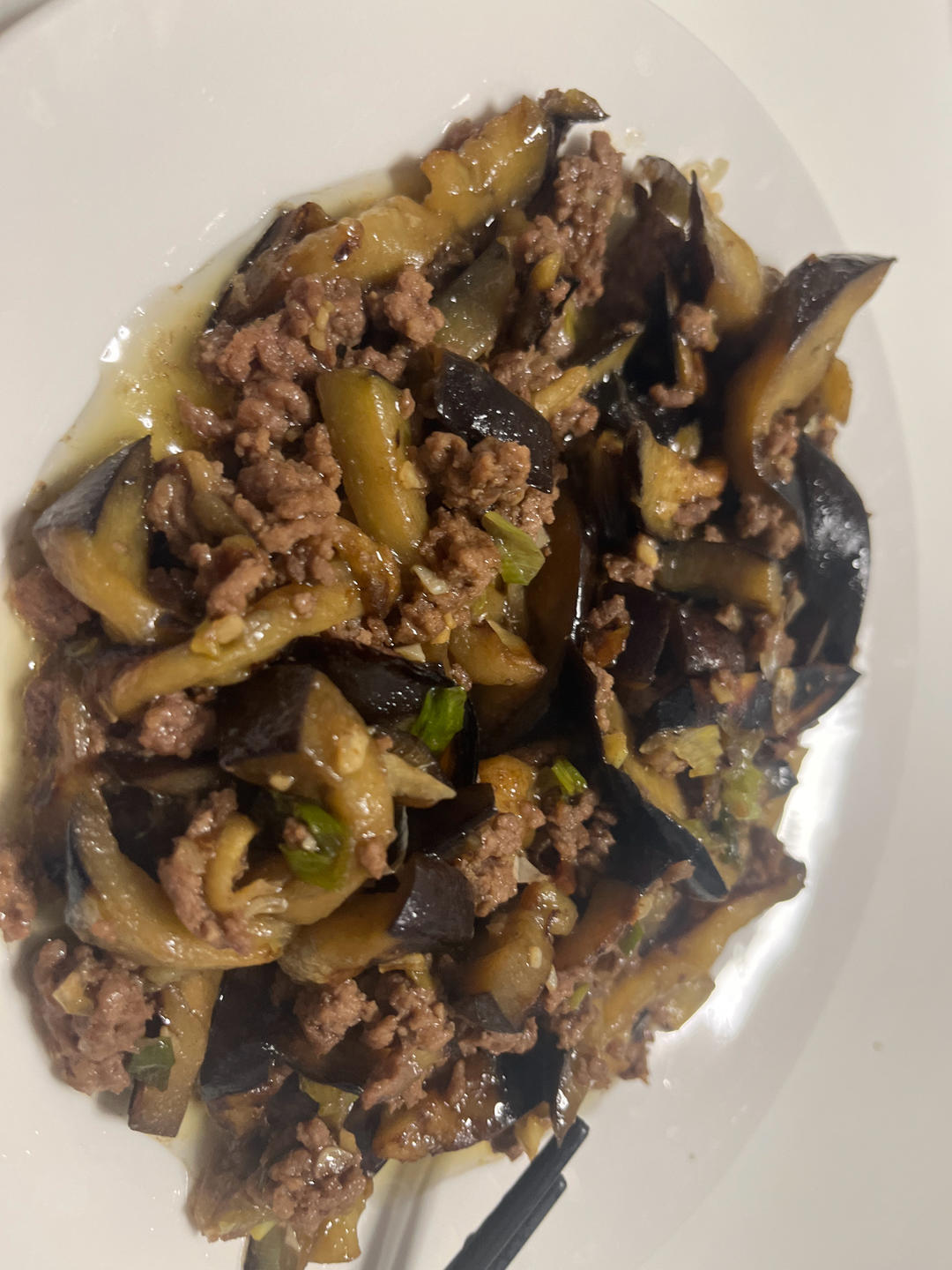 超级下饭酱香味肉末茄子