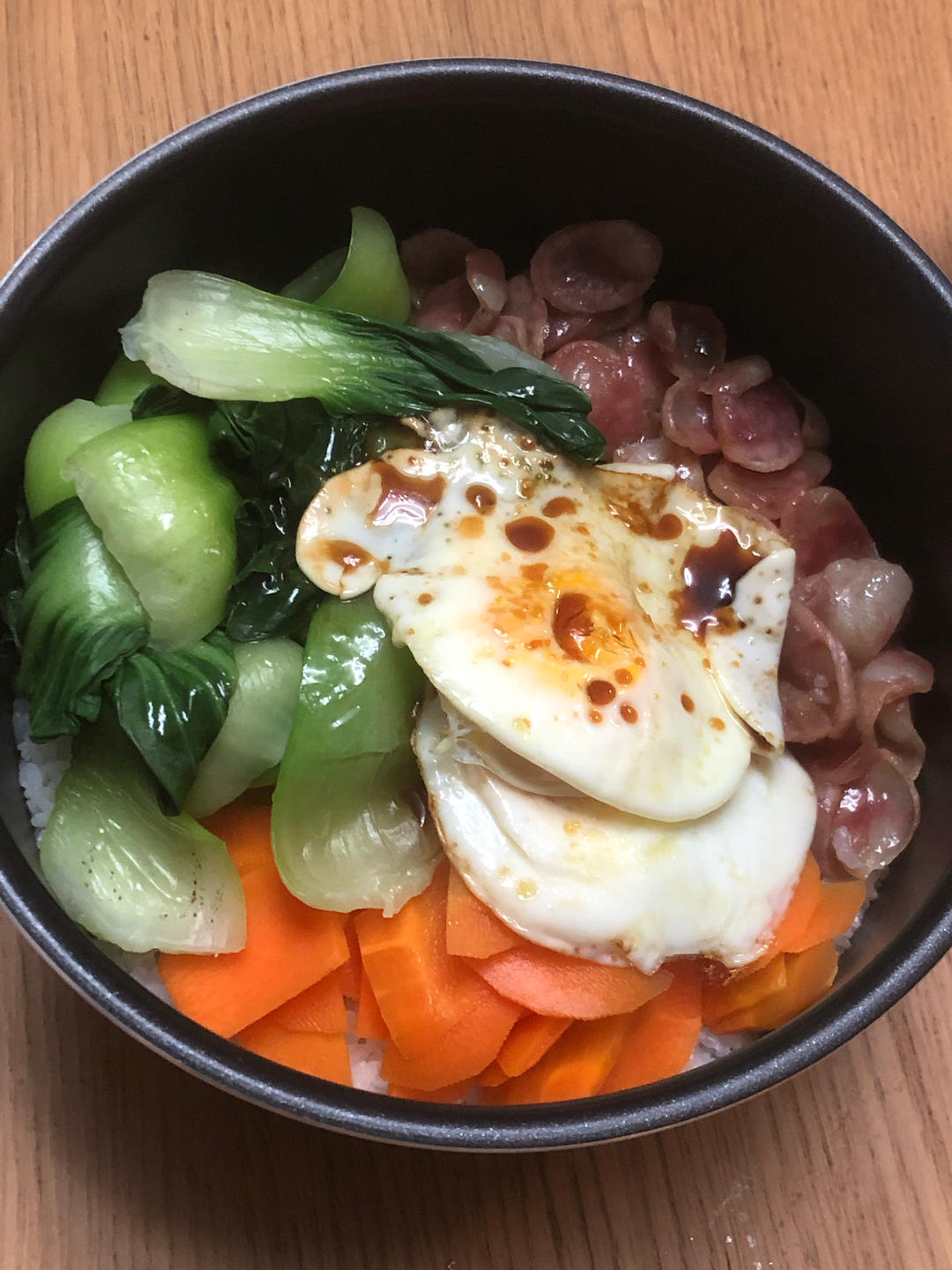电饭煲腊肠焖饭
