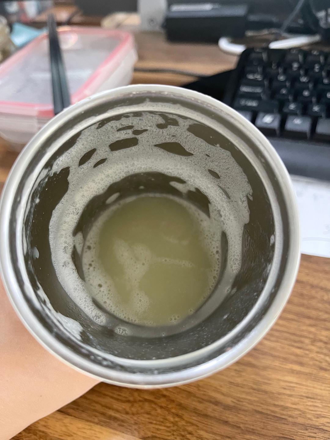 破壁机  绿豆莲子百合羹