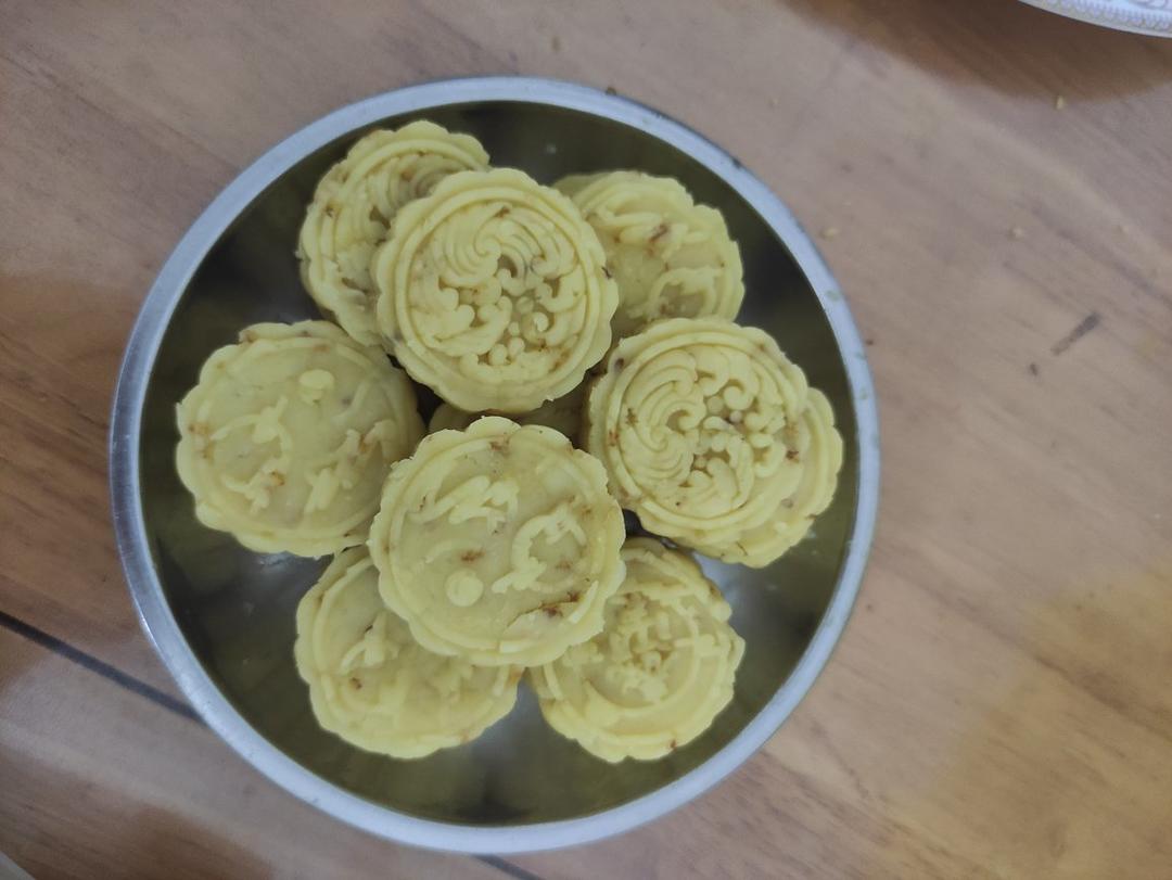 省时简易绿豆糕-免泡豆免过筛