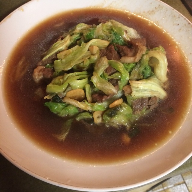牛肉西生菜