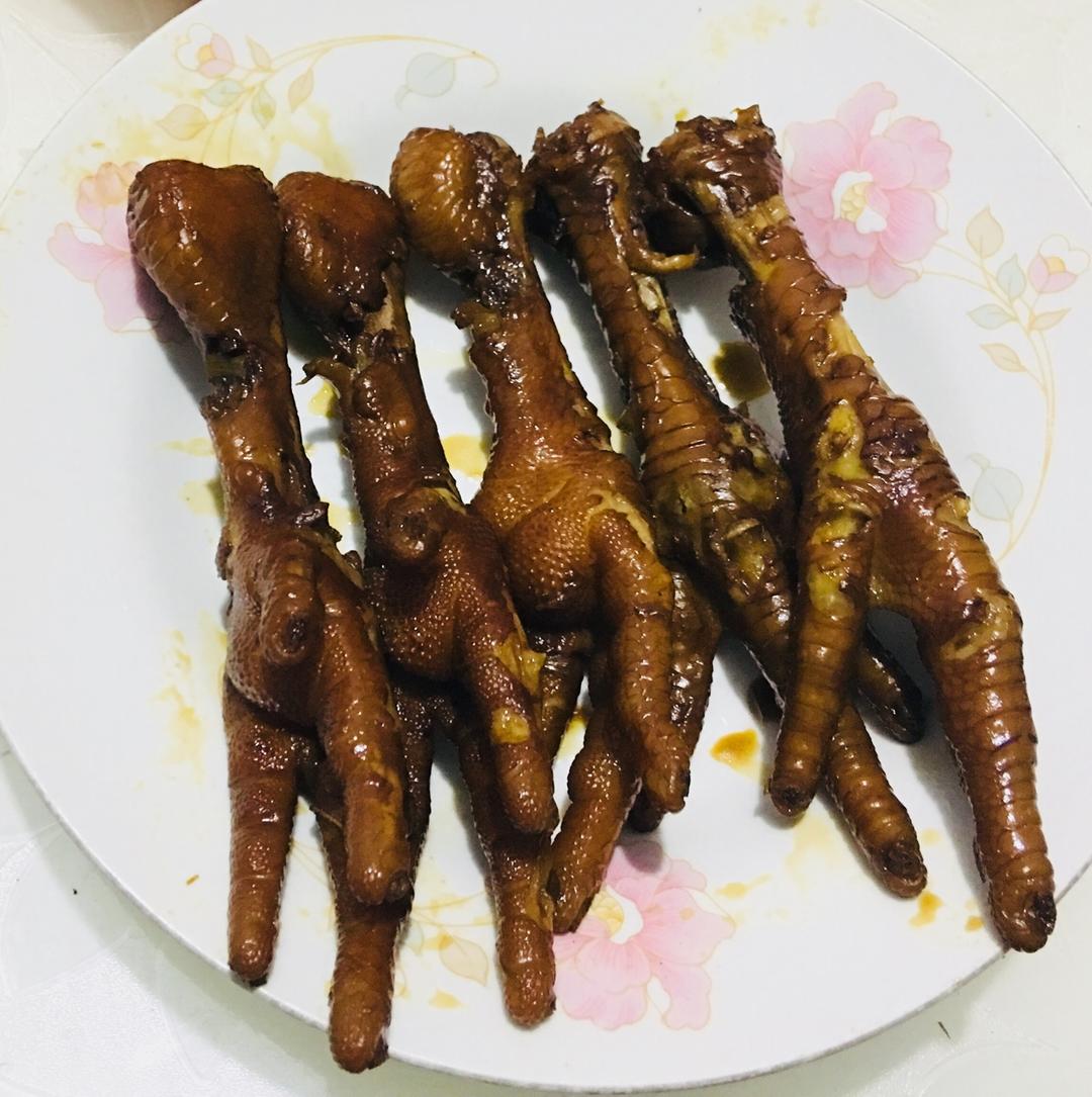 香辣卤鸡爪