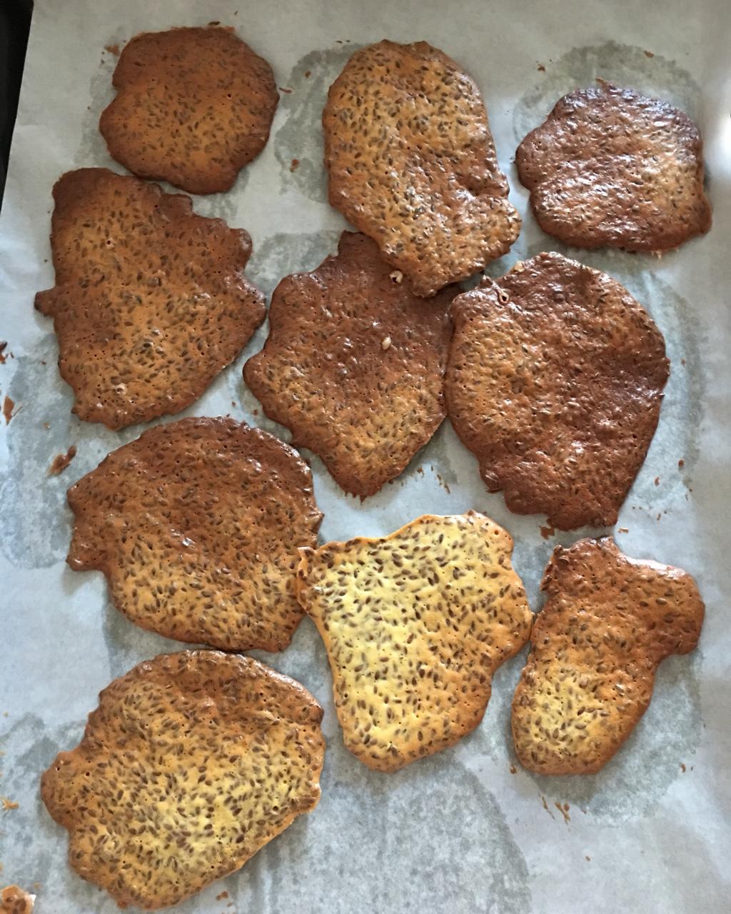 亚麻籽瓦片脆