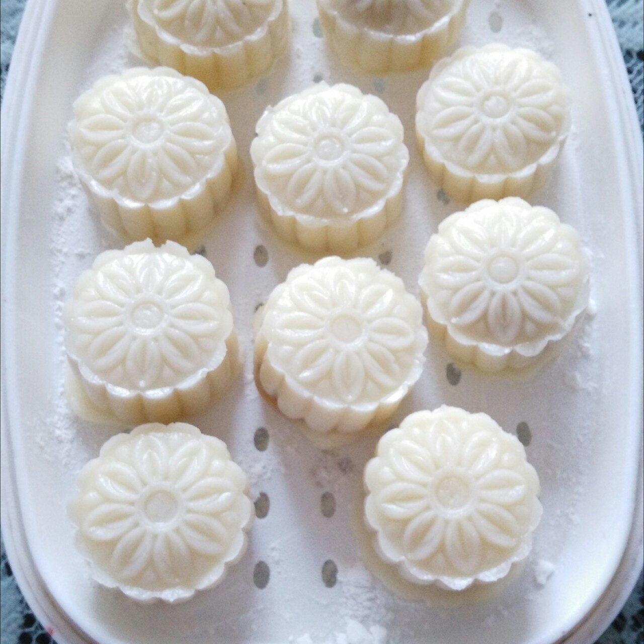 《Tinrry下午茶》冰皮月饼（奶黄馅）