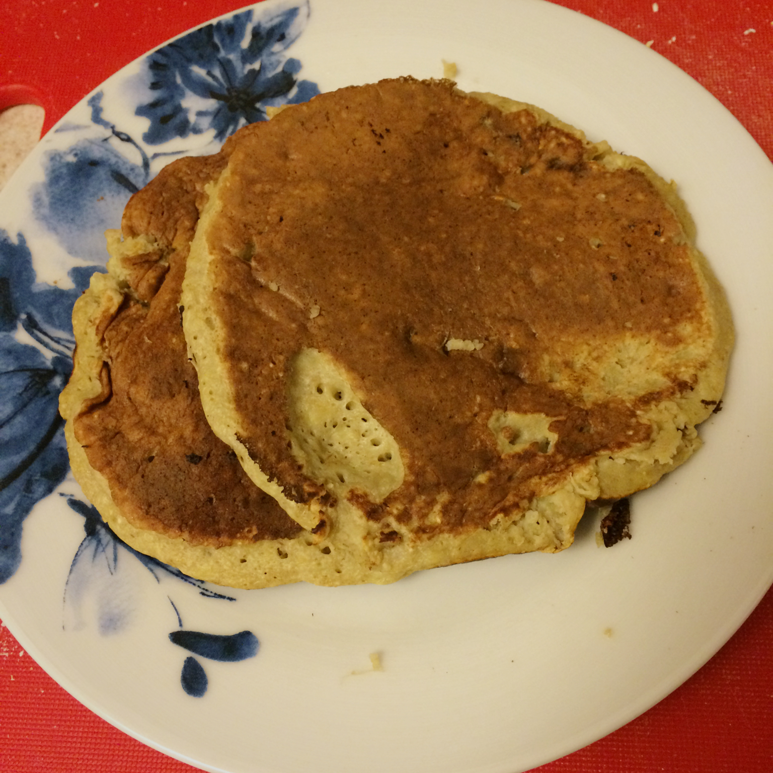 无面粉无油无糖健康Pancake