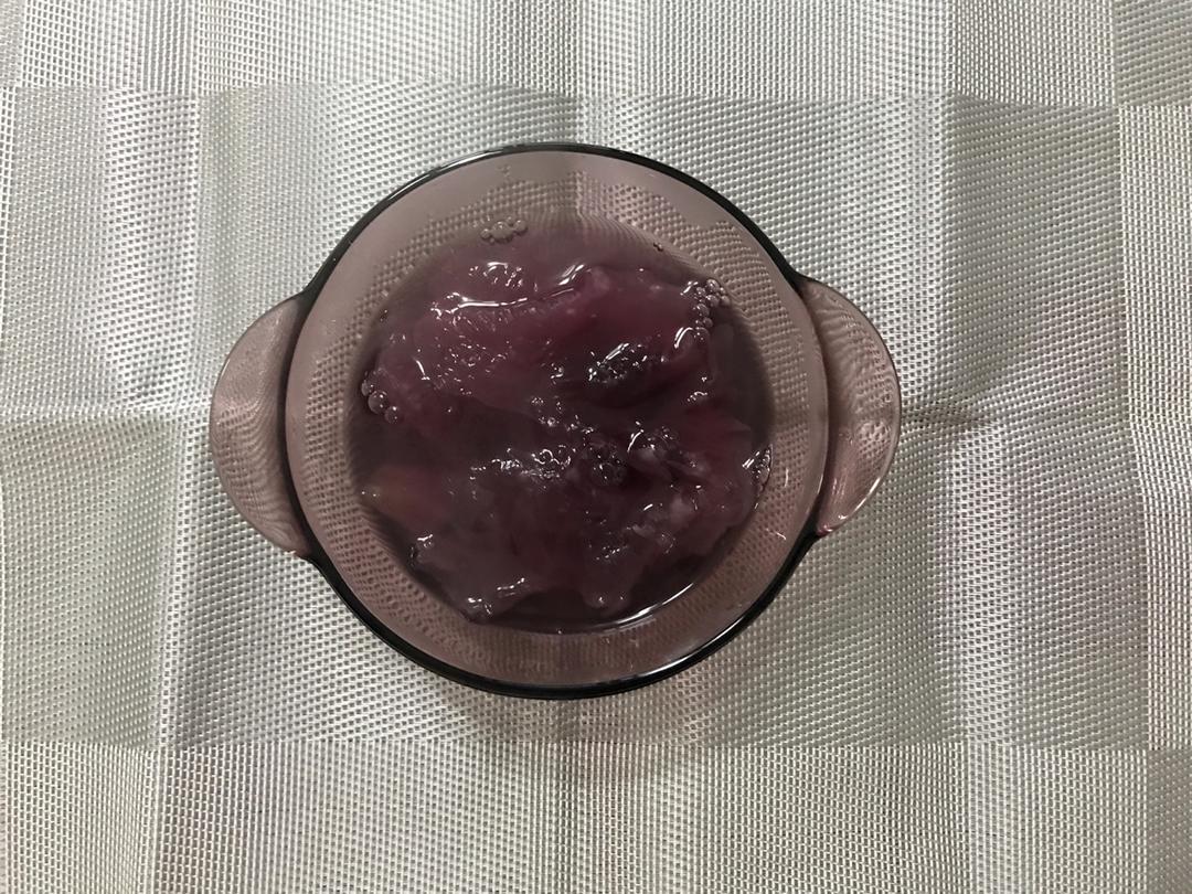 【紫薯银耳羹】