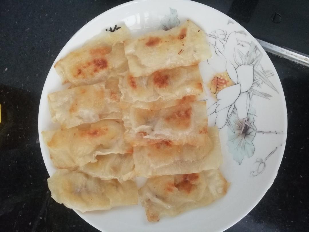 剩下的馄饨皮怎么办？—简单易做的香蕉派来拯救