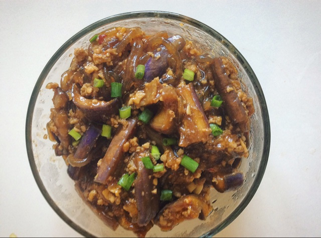 肉末茄子粉丝煲